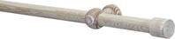 GARDINIA Gardinenstange "Set Shorty" &Oslash; 25 mm 1 l&auml;ufig-l&auml;ufig