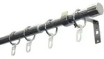 Gardinenstange GARDINIA "Set Metall" Gr. 2, silber (silberfarben), L:310cm...