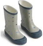 Stiefel WHEAT "WHEAT Rubber Boot Muddy", M&auml;dchen, Gr. 28, beige (light flint