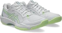 Hallenschuh ASICS "GEL-TASK 5", Damen, Gr. 40, gr&uuml;n (wei&szlig;, illuminate gelb),