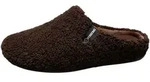 Pantoffel VERBENAS, Herren, Gr. 42, braun (dunkelbraun), Textil, unifarben,...