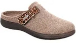 Pantoffel ROHDE "Bari", Damen, Gr. 41, beige (ginger), Filz, Schuhe, Hausschuh, Clog