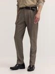 Anzughose BUGATTI "Regular Fit", Herren, Gr. 50, Normalgr&ouml;&szlig;en, braun (60,...