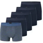 Boxershorts SCHIESSER "95/5 Multipacks", Herren, Gr. 9, blau (932, sonstige),...