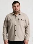 Hemdjacke LERROS "Robuste und pflegeleichte Hemdjacke in gro&szlig;en Gr&ouml;&szlig;en", Herren,