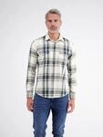 Karohemd LERROS "Sportives Karohemd aus reiner, weicher Baumwolle", Herren, Gr....