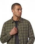 Langarmshirt G-STAR "One Pocket Regular Hemd", Herren, Gr. XS, schwarz khaki small