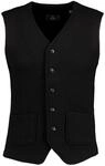 Steppweste RAGMAN, Herren, Gr. XXL (54/56), schwarz, 100% Wolle, Westen Steppweste