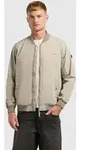 Blouson KHUJO "ULRIC", Herren, Gr. M, beige (light grau), Web, 75% Baumwolle, 25%