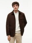Tommy Hilfiger Kurzjacke "SURPLUS PADDED BARN JACKET" aus Ripstop mit Cord-Kragen