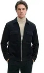Kurzjacke MARC O'POLO "mit Rei&szlig;verschluss", Herren, Gr. XS, schwarz (schwarz navy),