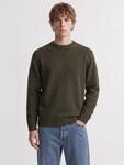 Jack & Jones Rundhalspullover "JJESOHO OLLIE KNIT CREW NECK SN" Materialmix,...