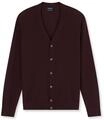 Strickjacke OLYMP "OLYMP Casual Strick, Strickjacke", Herren, Gr. L, braun