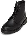 Stiefelette MARC O'POLO "aus edlem Rindleder", Damen, Gr. 40, schwarz, Obermaterial: