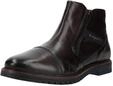 Stiefelette BUGATTI "bugatti Stiefelette Leder", Damen, Gr. 48, braun (dunkelbraun),