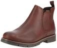 Stiefelette BUGATTI "bugatti Stiefelette Leder", Damen, Gr. 45, dunkelbraun, Leder,
