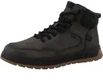 Schn&uuml;rboots TOM TAILOR, Herren, Gr. 46, grau, Lederimitat, Textil, Schuhe