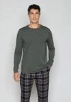 Pyjamaoberteil JOOP, Herren, Gr. L, gr&uuml;n (hellgrau), Jersey, Obermaterial: 47%