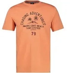 T-Shirt LERROS "Sommerliches T-Shirt aus Baumwolle mit O-Neck, gro&szlig;e Gr&ouml;&szlig;en",
