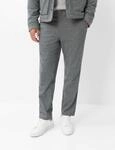 Anzughose BRAX "Style PERCY", Herren, Gr. 33, L&auml;nge 32, grau, Web, 39%...