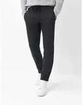 Chinohose BRAX "Style PHIL", Herren, Gr. 33, L&auml;nge 32, schwarz (grau), 84%