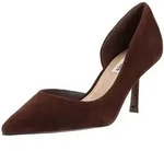 High-Heel-Pumps STEVE MADDEN "STEVE MADDEN Pumps Veloursleder", Damen, Gr. 37, braun,