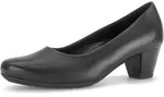 Pumps GABOR, Damen, Gr. 40, schwarz, Kalbsleder, Schuhe Pumps, Trichterabsatz,