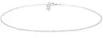 Choker ELLI "Halskette Choker Kette Basic ohne Anh&auml;nger 925 Silber" Gr. 36,...