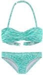 Venice Beach Bandeau-Bikini regulierbares Top, seitliche St&auml;bchen