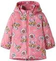 Name It Outdoorjacke "NMFMAXI JI PAW JACKET NOOS CPLGM" mit Kapuze Kunstfaser,