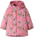 Outdoorjacke NAME IT "NMFMAXI JI PAW JACKET NOOS CPLGM", M&auml;dchen, Gr. 92, pink