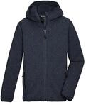 Fleecejacke KILLTEC "KOW 153 BYS KNTFLC JCKT", Jungen, Gr. 152, blau (navy),