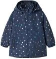 Outdoorjacke NAME IT "NMFMAXI JACKET PA FOIL AOP NOOS", M&auml;dchen, Gr. 92, bunt (naval