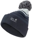Jack Wolfskin Bommelm&uuml;tze "STRIPY POMPOM BEANIE K" Bommelm&uuml;tze f&uuml;r Kinder, warm,