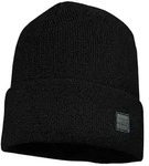 Beanie MAXIMO, Jungen, Gr. 53, schwarz, Strick, Baumwolle, unifarben, M&uuml;tzen...