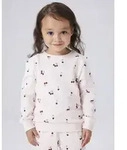 Sweatshirt NAME IT "NMFVALBA &ndash; Sweater mit Herzchen-Alloverdruck und