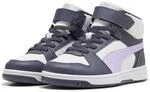 Sneaker PUMA "REBOUND SLAM MID AC PS", M&auml;dchen, Gr. 29, lila (inky depths, light
