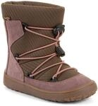 Barfu&szlig;schuh FRODDO "BAREFOOT TEX TRACK", M&auml;dchen, Gr. 25, braun (rosa), Textil,