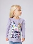 Name It Langarmshirt "NMFJESSIE BLUEY LS TOP BOX NOOS SKY"