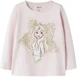 Name It Langarmshirt "NMFSOMA FROZEN LS NREG TOP WDI" Baumwollmischung, regular...
