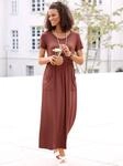 Casual Looks Jerseykleid "Jersey-Kleid" aufgesetzte Taschen