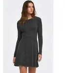 Strickkleid ONLY "ONLFIA LS FIT FLARE ONEC DRESS CS KNT", Damen, Gr. XL, N-Gr,
