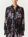 Y.A.S Blusenkleid "YASTILERA LS SHIRT DRESS S. NOOS" Viskose, regular fit