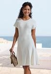 Strickkleid LASCANA "aus hochwertigem Feinstrick, nahtloser Strick,...