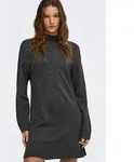 Strickkleid ONLY "ONLPRINCESS LS HIGHNECK DRESS KNT", Damen, Gr. XS, N-Gr, Langarm,
