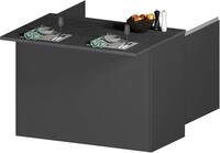 KOCHSTATION K&uuml;cheninsel "KS-Sole" Breite 125 cm, mit 2 T&uuml;ren
