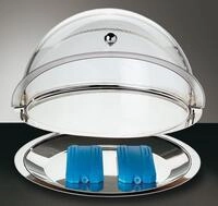 APS Servierplatte "Thermo-Set" einfache Handhabung und dezentes Design, 6 Stunden