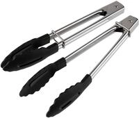 APS Servierzange "Universalzangen im 2er Set, L&auml;nge 18 cm" aus Edelstahl, Greifer