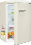 exquisit "RKS120-V-H-160C magnolienweiss" 89,5 cm hoch 54,5 cm breit LED-Beleuchtung,