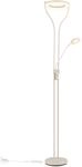 GLOBO LIGHTING Deckenfluter "EBRO", beige (sandfarben matt), 1, H: 194cm, 1 Stk.,
